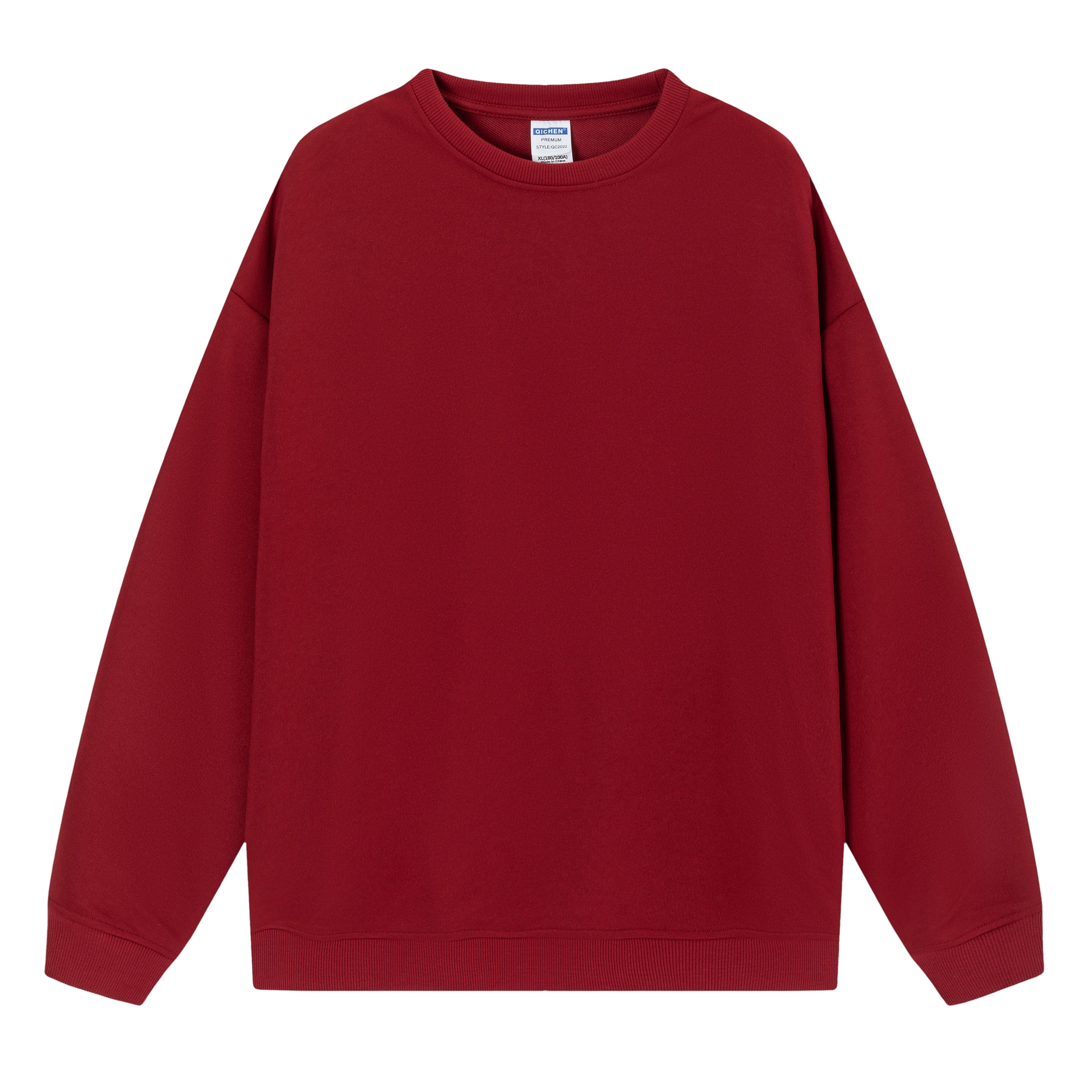 Men's Basic Claret Sweatshirt
